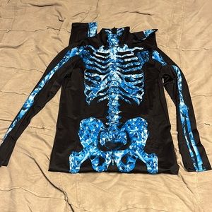 Diamond Skeleton Full Body Suit